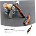 Beaupretty Men's Folding Straight Razor - Manual Barber Shaver with Wooden Holder for Smooth Shaving & Gifts for Him - Buy Online on GoSupps.com