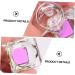 2pcs nail glass crystal cup Glass Nail Cup Transparent Glass Dappen Dish containers with lids monomer acrylic nail liquid dish Liquid Styling nails glass jar manicure 4X4cm Transparent Color 2 - Buy Online on GoSupps.com