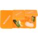 com-four 2x 7-Day Medication Dispenser - Easy Read Pill Box for Morning Noon Evening - Weekly Tablet Organizer with Divider - Alpine White - Buy Online on GoSupps.com