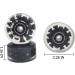 Luminous Green Roller Skate Wheels with Bearings for Double Row Skating | Indoor & Outdoor Use - Buy Online on GoSupps.com