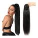 Ponytail Extensions 26Inch Heat Resistant Pony Tail Hair piece For Women Straight Claw Clip On Ponytail Hair Extensions Ponytail Hair Extension for Women(26inches)