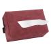 SENZZ Car Armrest Tissue Holder - Zippered Tissue Holder with Elastic Band - Vehicles Road Trip Essentials for Vehicles