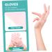minkissy 1 Pair Moisturizing Gloves Hands Night Mittens Repairing Gloves Hands Beauty Masks Pink Gloves Cracked Gel Gloves Black Gel Exfoliating Gloves Sebs Nourish Hand Mask Miss - Buy Online on GoSupps.com