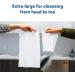 WaterWipes XL Unscented Textured Bath Wipes for Sensitive Skin - 16 Count Pack - Buy Online on GoSupps.com
