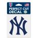 New York Yankees NY Blue Perfect Cut Color Decal 4" x 4"