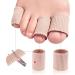 5 Pcs Toe Cushion Tube Gel Cotton Foot Fingers Toe Cap for Blister Relief - Small Foot Care Health - Buy Online on GoSupps.com