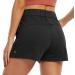 Willit Women's 2.5 Black Athletic Shorts with Pockets - Large | Hiking, Yoga, Running & Lounge - Buy Online on GoSupps.com