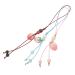 TEHAUX 3pcs Strawberry Pendant Car Gifts Strawberry Hanging Adornment Pendant Strawberry Keyring Car Ornament Key Fob Strawberry Hanging Ornament for Phone Folk-custom Handbag Ceramics