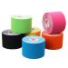 Jabtraxx 6 roll kinesiology tape 5 m x 5 cmtape kinesio muscle support band e -book application examples muscle support elastic strapping band 6er mix set