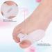 Bunion Corrector Set | Silicone Gel Pads for Hallux Valgus & Hammer Toe Relief | International Shipping - Buy Online on GoSupps.com