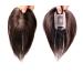 Remeehi Human Hair Clip in Hairpiece 3"x4" One Piece High Quality
