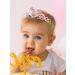 SWEETV Baby Girls 1st Birthday Crown - Pink Rhinestone Princess Tiara Headband - Buy Online on GoSupps.com