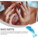 dijiusidy 1 Set Press on Nails Almond Fingernails Stick Solid Color Full Cover Art Decals Salon Supplies DIY Decorations No.9 blue - Buy Online on GoSupps.com