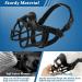 Adjustable Silicone Basket Dog Muzzle - Breathable Comfortable & Prevents Barking Biting & Chewing - Ideal for All Breeds - Buy Online on GoSupps.com