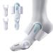 TENICORE Bunion Corrector for Women & Men, Big Toe Straightener with 3 Different Angle Fixing Plate, Orthopedic Bunion Splint for Hallux Valgus, Hammer Toe Corrector & Bunion Brace for Bunion Relief