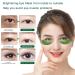 30 Pairs Green Algae Under Eye Masks - HAOYUYAN Collagen Firming Eye Patches for Dark Circles, Wrinkles, and Puffiness - Buy Online on GoSupps.com