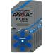 Rayovac 675 Extra Advanced Hearing Aid Batteries 1 45 V 640 - 5 x Pack of 6 (30 cells)