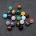 12 Pcs Chakra Healing Gemstone Crystal Ball Set - Natural Quartz Spheres for Meditation and Feng Shui - Mixed Colors - Buy Online on GoSupps.com