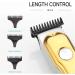 Professional Gold Cordless Hair Trimmer & Clippers for Men | Electric Barber Razors & Hair Trimmers - Shop Internationally - Buy Online on GoSupps.com