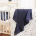 Bornino Basics Mullwindeln 80x80 cm - Clouds & Stars (3-Pack) | Pure Cotton Mull Towels for Ceiling & Sun Protection - Blue Marine - Buy Online on GoSupps.com
