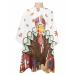 Thanksgiving Turkey Rugby Barber Cape - Salon Hair Cutting Cape for Women Men Kids Adults Autumn Maple Leaf Orange Brown Haircut Cape with Adjustable Elastic Neckline Hairdressing Stylist Accessories 1 piece 55x63 Inch Saddle Brown