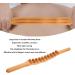 Massage Tab Scooter | Beech Wood GUA SHA Tool for Neck & Back | Lymphatic Drainage Massager & Anti-Cellulite Wooden Body Roller - Buy Online on GoSupps.com