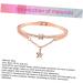 Clispeed Rose Gold & Silver Bicycle Arm Loop Bracelet Set for Women - Stylish Star Hand Decorations - 19.5cm x 1.2cm - Perfect Gift - Buy Online on GoSupps.com