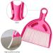 Desktop Cleaning Brush Small Broom Counter Duster with Hand Brush/Broom Bristles Light Weight Used for Cleaning Bathrooms Terraces Kitchens Walls and Decks Red - Buy Online on GoSupps.com
