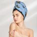 Hair Towel Wrap for Quick Drying - French Bulldog Face Design | Hair Drying Turban & Head Towel - Buy Online on GoSupps.com