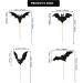 Halloween Cupcake Toppers Black Bat Glitter Cupcake Decorations DIY Cake Insert Topper Food Fruit Dessert Cupcake Picks for Halloween Birthday Cake Decorations Party Supplies (24pcs) - Buy Online on GoSupps.com