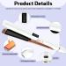 Hyadry Smooth Iron with Ceramic Coating - 30s Quick Heating Dual Voltage Hair Smoothing Tool Automatic Switch-Off LED Display (White) - Buy Online on GoSupps.com