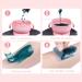 Premium Hair Removal Wax Warmer with Handle - Fast Heating 400ml Silicone Pot - Pink Depilatory Device 220-240V - Buy Online on GoSupps.com