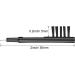 Hearing Aid Cleaning Brush Set - 12 Pieces with Wax Loop and Magnet - Buy Online on GoSupps.com