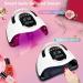BEENLE UV LED Nail Lamp 280W for Home & Salon | Professional Nail Dryer for Gel Polish | Automatic Sensor with 5 Timer Settings | Red Light - Buy Online on GoSupps.com