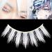 Dan & Dre White False Eyelashes | Cosplay Makeup & Eyelash Extensions for Parties - Buy Online on GoSupps.com