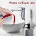 ACKNOUR Neckline Shaving Template & Trimming Guide - Red Silicone Haircut Band for DIY Home Haircuts - Fade & Taper Guide for Clippers - Buy Online on GoSupps.com