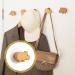 Ortviai 8-Piece Children's Wardrobe Set | Wooden Clothes Hooks & Antique Handles | Durable Kids Furniture - Buy Online on GoSupps.com