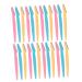 WEKADRIN 24pcs Eyebrow Trimmers Razors Shavers for Care Manual Razors Color Mixing Razor Blades