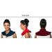 Neck Pillow with Stand-Up Collar - Black Linseed Heat Pad for Ultimate Comfort - Buy Now! - Buy Online on GoSupps.com