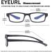 2 Pairs Neck Hanging Blue Light Blocking Reading Glasses for Women and Men - Blua+Black 1.5x - Buy Online on GoSupps.com