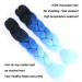 RN BEAUTY Synthetic Jumbo Braiding Hair 24 Inch - Ombre Jumbo Braids 3 Bundles Deal for Twist Crochet Weave Braid - Heat Resistant High Temp Fiber - Black/Blue/Azure - Buy Online on GoSupps.com