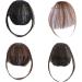 rongweiwang Endless Style Options With These Clip In Hair Extensions Creating 3D Clip In Bangs Tape In Hair Extensions Human Hair brownish black - Buy Online on GoSupps.com