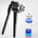 8-32mm Vial Manual Crimper Hand Sealing Machine Stainless Steel Construction Adjustable Tightness Easy Flip Design for Quick Capping 8mm - Buy Online on GoSupps.com