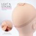 FANDAMEI 6 Pcs Natural Beige Stocking Wig Cap - Elastic Nude Caps for Wigs - Unisex Close End Stocking Cap for Women Men - Buy Online on GoSupps.com