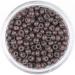500Pcs 3mm Silicone Lined Nano Rings Hair Extension Beads in #5 Brown - Kullke - Buy Online on GoSupps.com