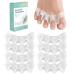 Toe Spacer Bunion Corrector - 8 Pcs Tea Tree Oil Infused Gel Toe Separator to Restore Hammertoes Bunion Correct for Women Men Fits for Yoga Practice