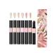 6 Colors Chrome Air Cushion Nail Powder Pen, Holographic Nails Powder with Mirror Effect, Manicure Cushion Magic Pen, Manicure Cushion, Laser Gold Silver Colored Phantom Sponge Nail Pen A#(TH 01) 1PC