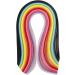 ODETOJOY Quilling Paper Strips Set - 10mm 260 Strips for DIY Origami Art - 26 Colors - Length 39cm - 10mm Width - Buy Online on GoSupps.com
