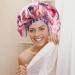 Reusable Double Thick Waterproof Shower Cap - Butterfly Design - Buy Online on GoSupps.com