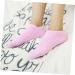 Ipetboom 3 Pairs Gel Lining Socks Cotton Oil Socks Gel Dry Feet Socks Dry Heel Oil Socks Dry Heel Spa Socks Oil Infused Socks Moisture Socks Spa Gel Socks Foot Miss Moisturizing Socks Pink - Buy Online on GoSupps.com